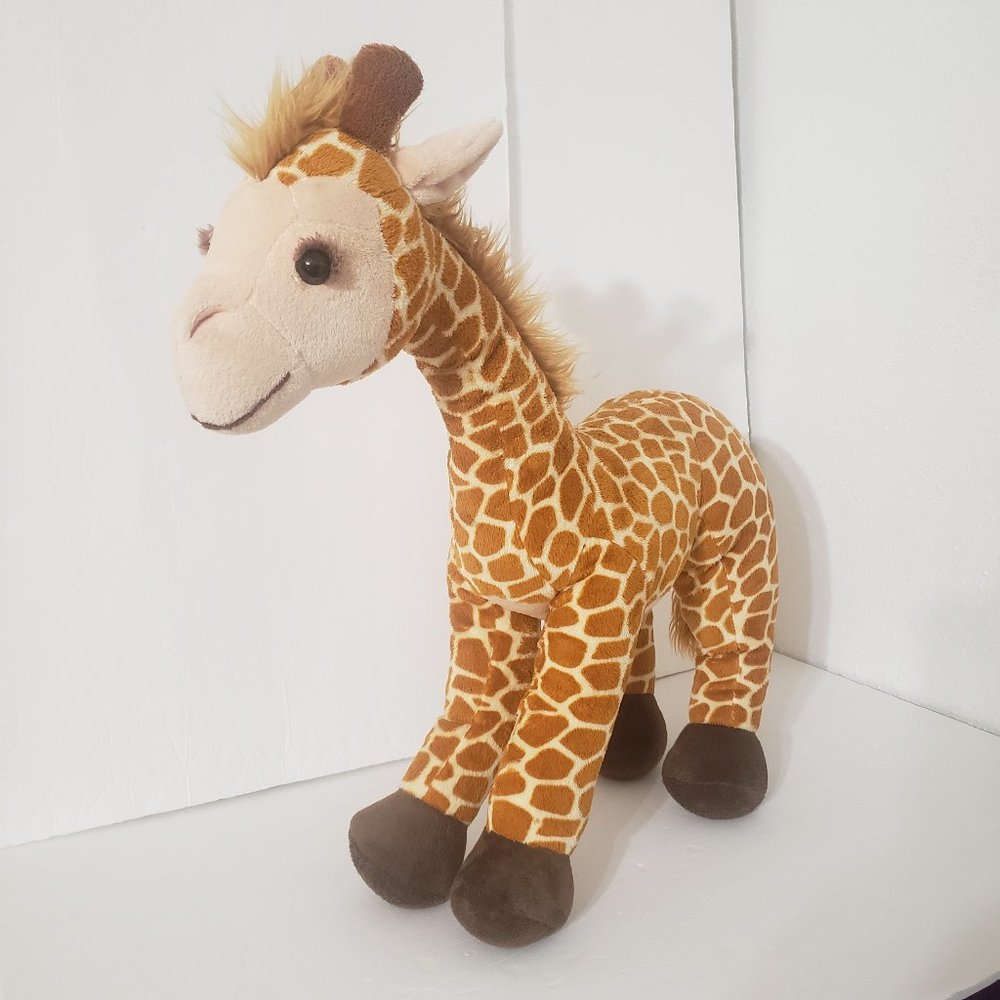 Toys R US 18" Stuffed Giraffe Stand Alone Giraffe 2010